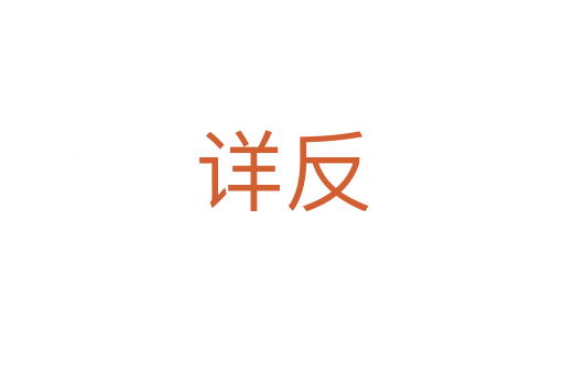 详反