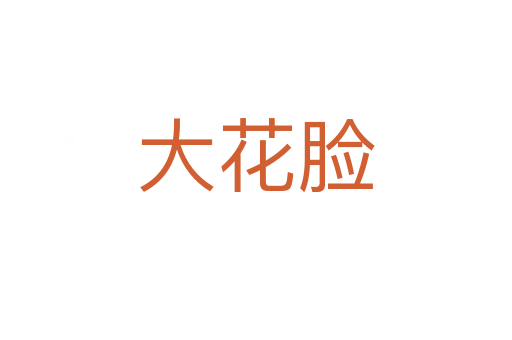 大花脸